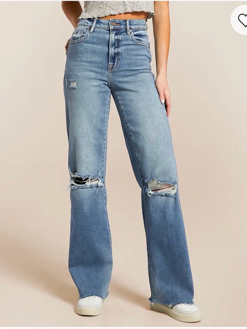 Hidden Logan dad stretch jeans